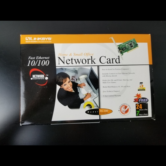 Linksys Network Card - Picture 1 of 3